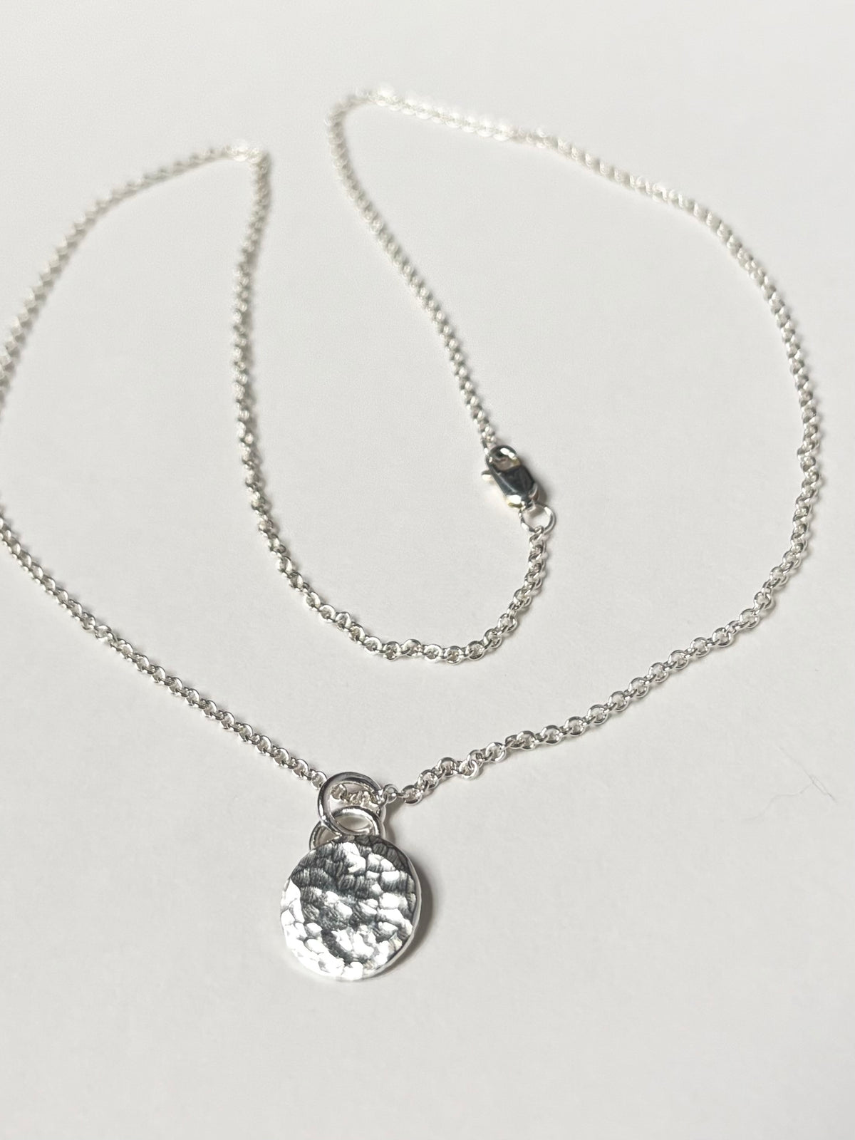 Circle Harmony Jewelry Set, Handcrafted Argentium Silver Necklace, Bracelet and Earrings Set