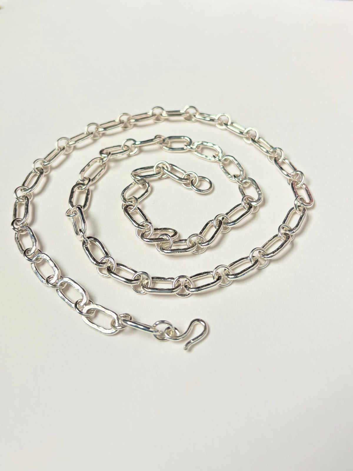 Argentium Silver Classic Legacy Link Chain Necklace