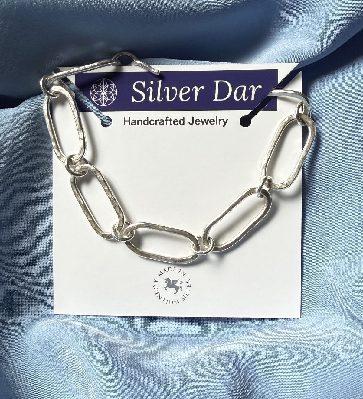 Argentium Silver Bold Legacy Chain Link Necklace