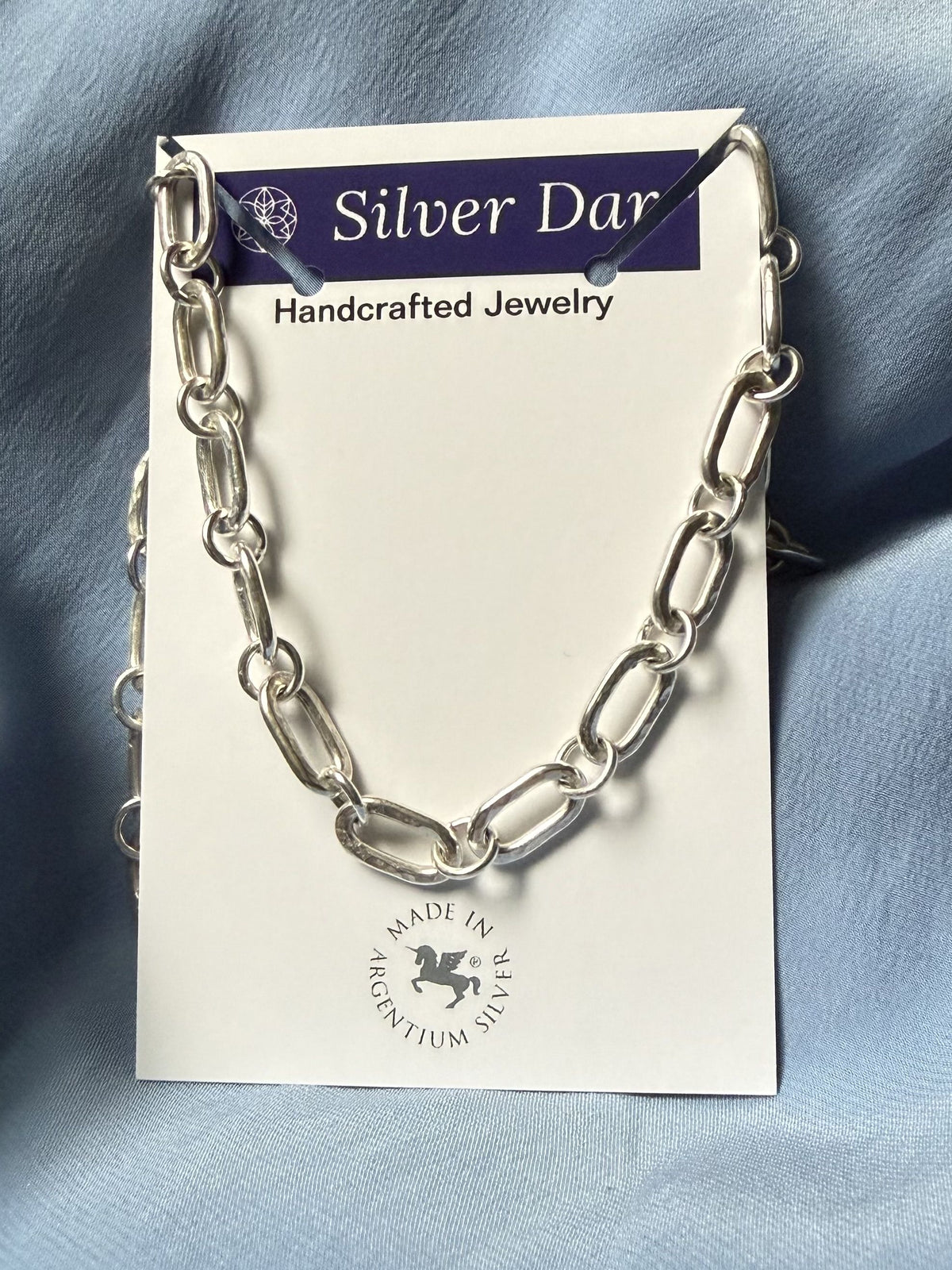 Argentium Silver Classic Legacy Link Chain Necklace