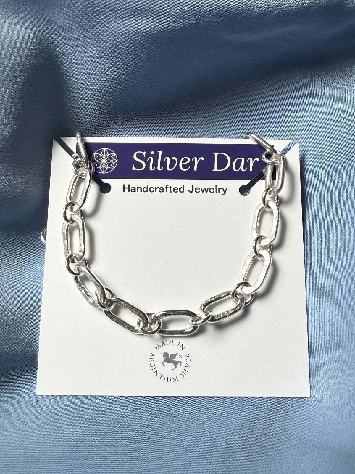 Argentium Silver Classic Chain Link Bracelet