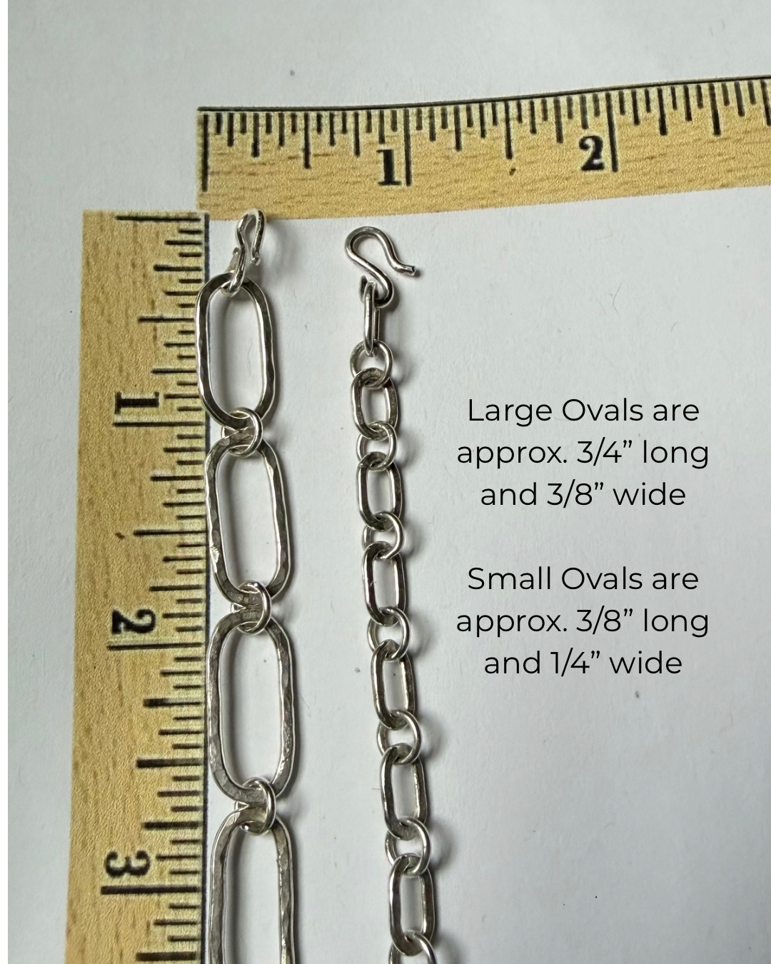 Legacy Chain Bracelet Stack, Handcrafted Argentium Silver Bracelet Set