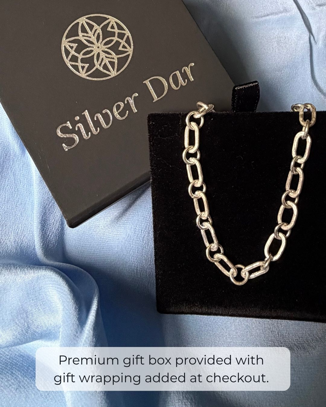 Argentium Silver Fine Legacy Link Chain Bracelet