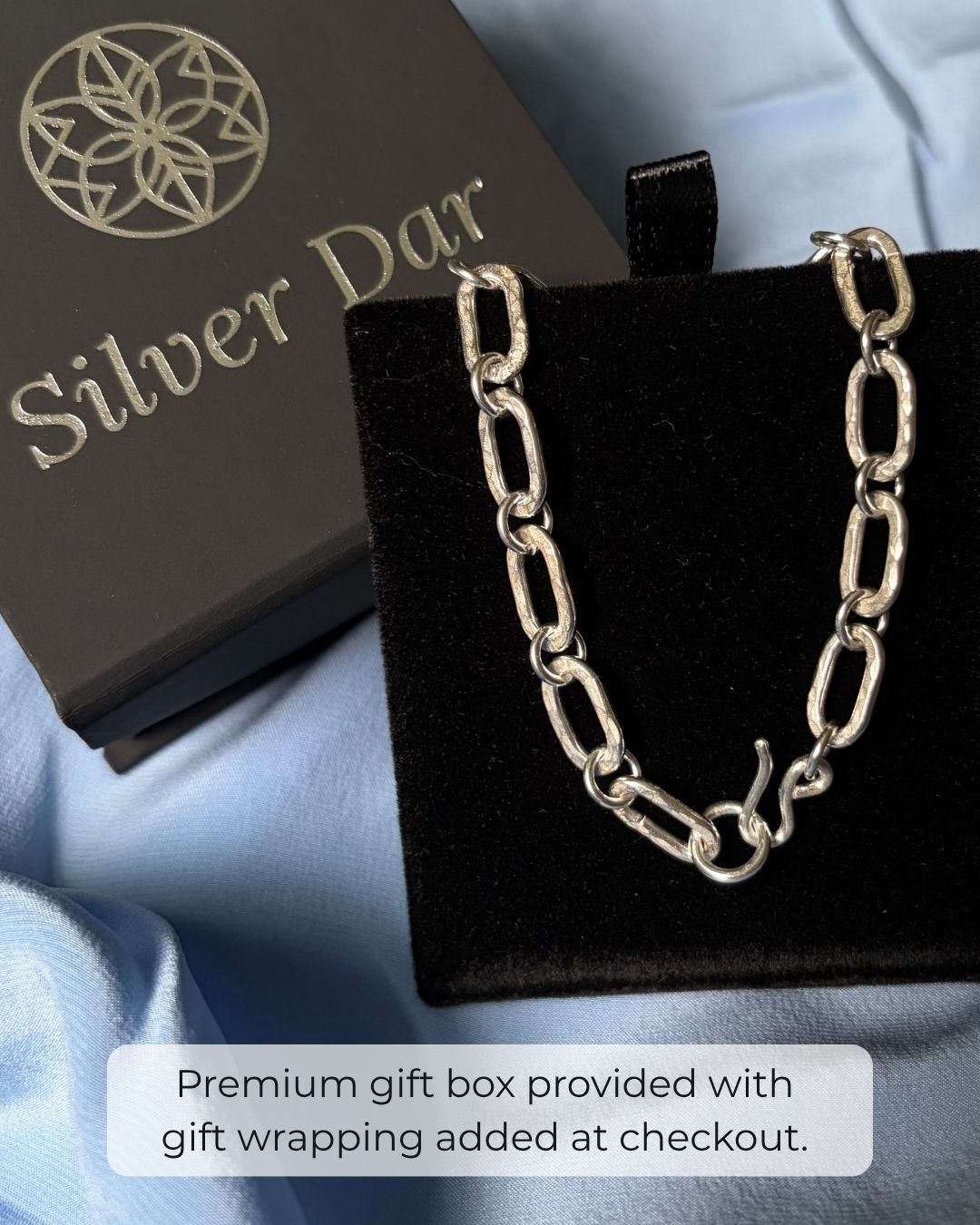 Argentium Silver Classic Legacy Link Chain Necklace
