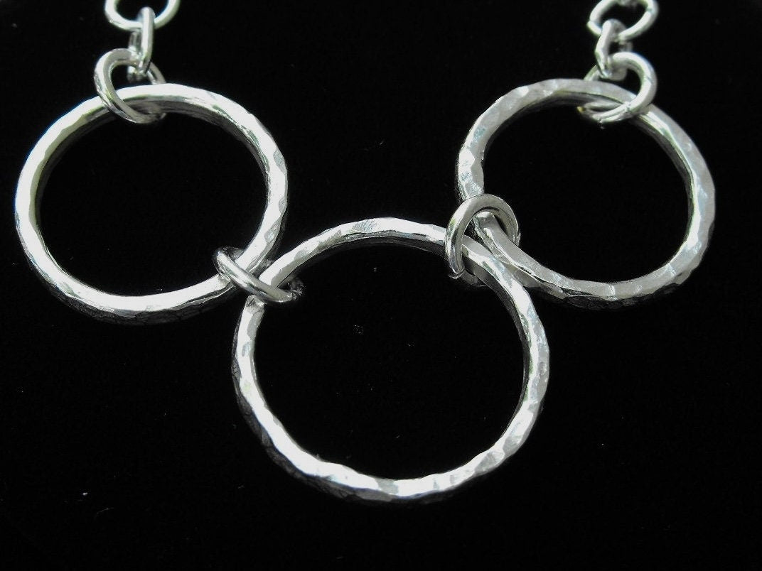 Argentium Silver Chunky Chain Bracelet, Hypoallergenic and Tarnish Resistant Chunky Jewelry Gift for Women