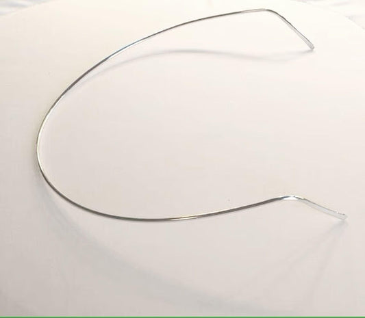Sterling Silver Headband, Silver Hair Accessory, Headband For Women, Wedding Hair Jewelry, Hair Accessories For Long Hair, Fashion Girl Gift