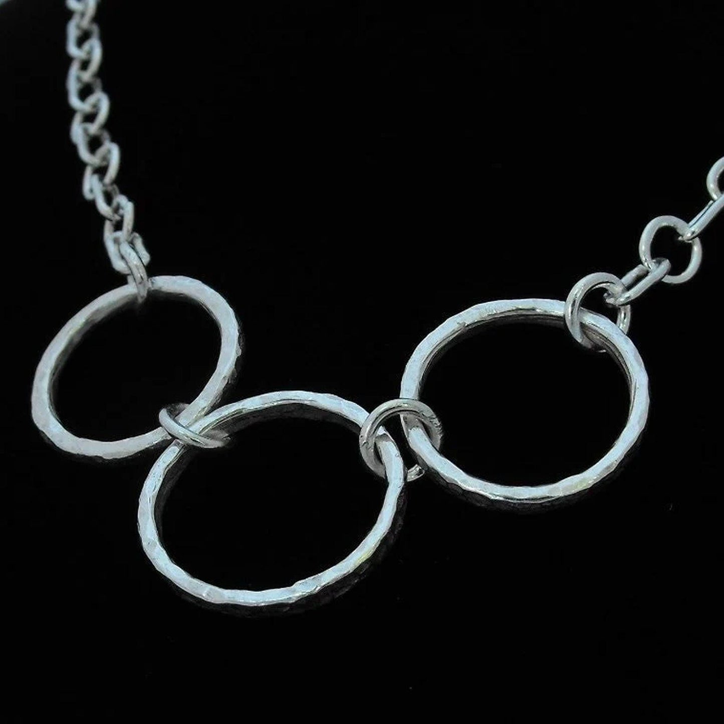 Argentium Silver Chunky Chain Bracelet, Hypoallergenic and Tarnish Resistant Chunky Jewelry Gift for Women