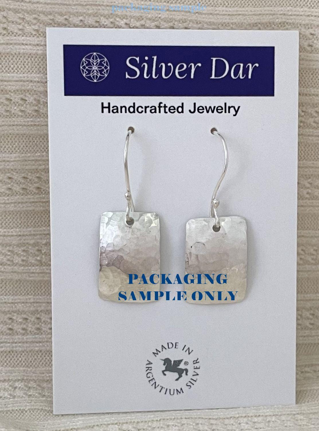 Hammered Argentium Silver Round Stud Earrings for Women, Hypoallergenic Sensitive Skin