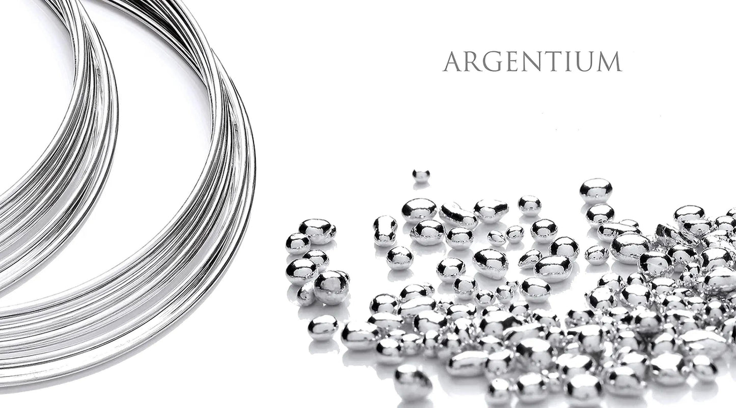 Argentium Silver Bar Necklace - Silver Horizontal Bar Necklace - Horizontal Bar Necklace - Sterling Silver Bar Necklace